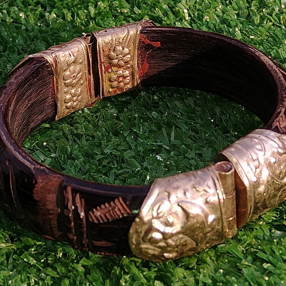 Antique Vintage India Metal Bracelet
